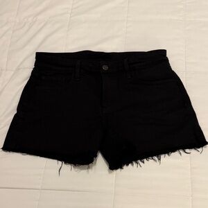 Joes Black Denim Ozzie Women's Fray Shorts, Sz 29